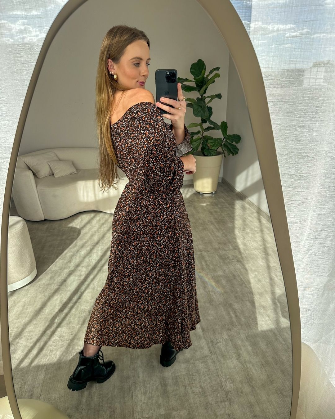 Vestido Ciganinha Manga Longa
