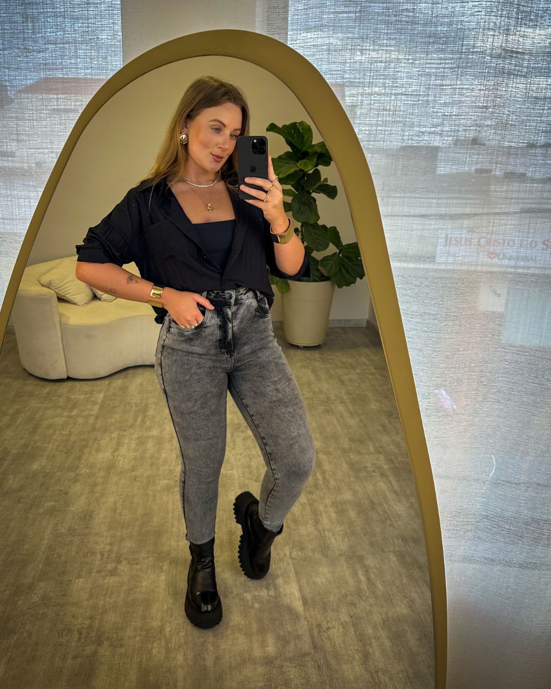 Calça Skinny Estonada