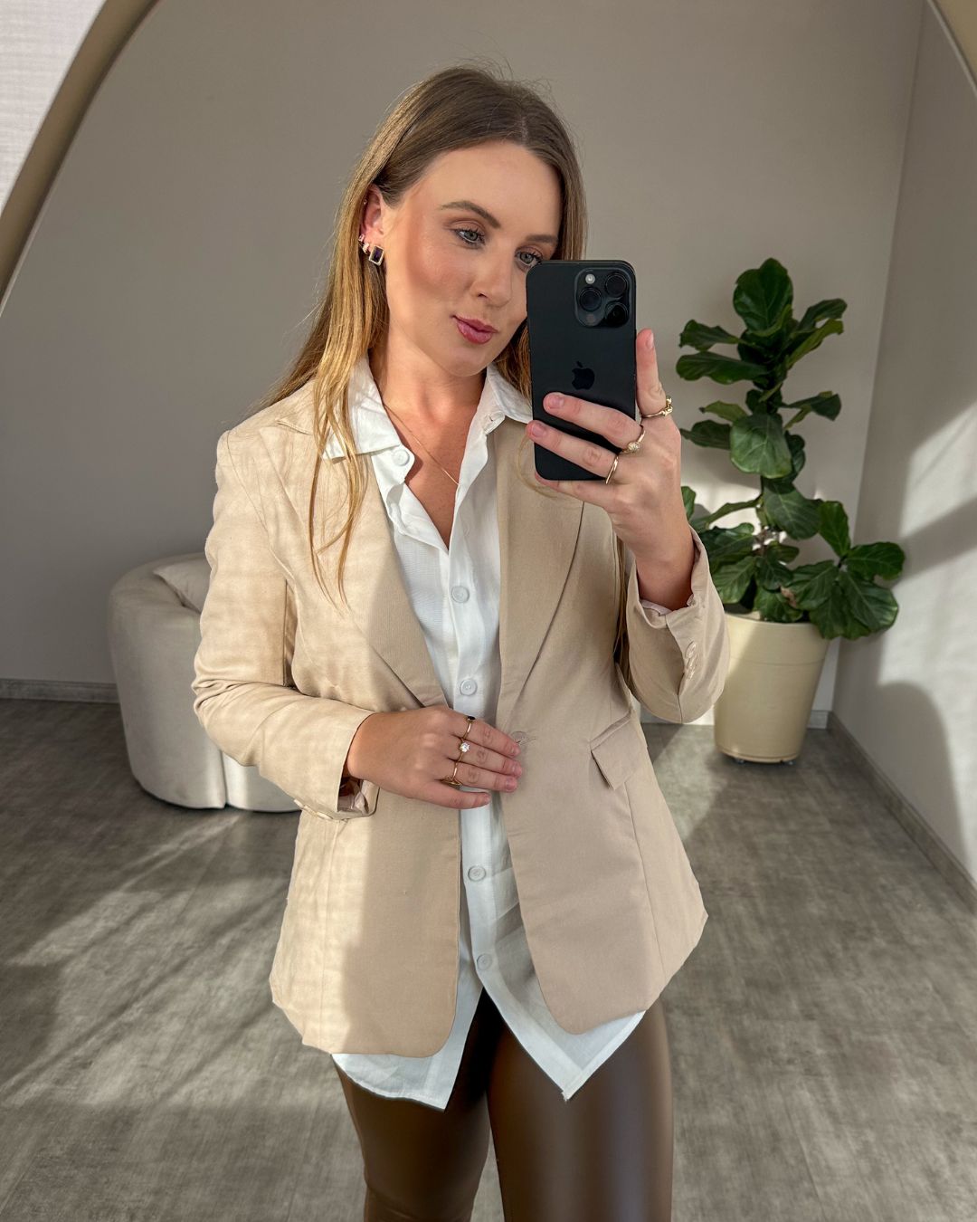 Blazer em Linho Juliana
