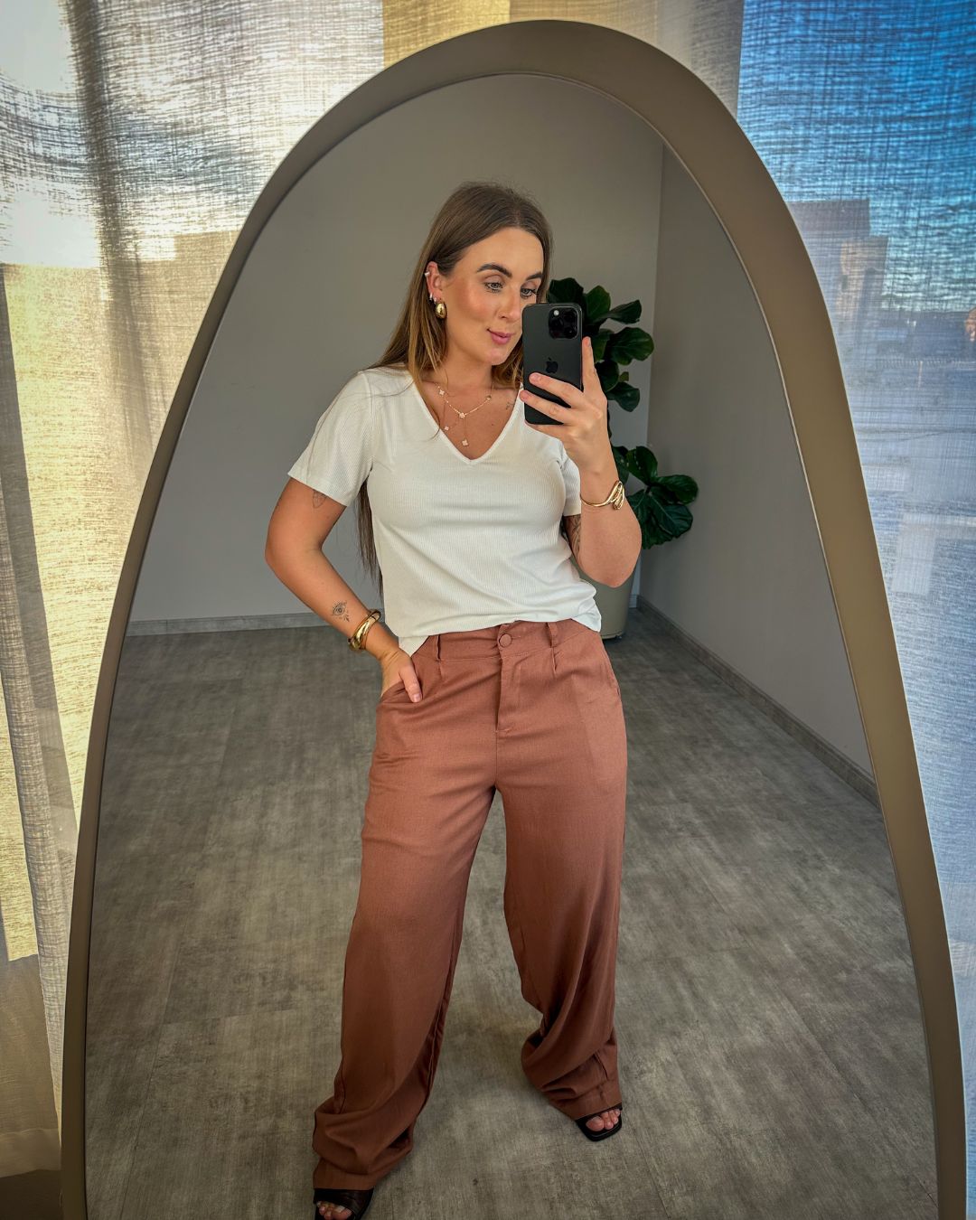 Blusa Canelada Carol