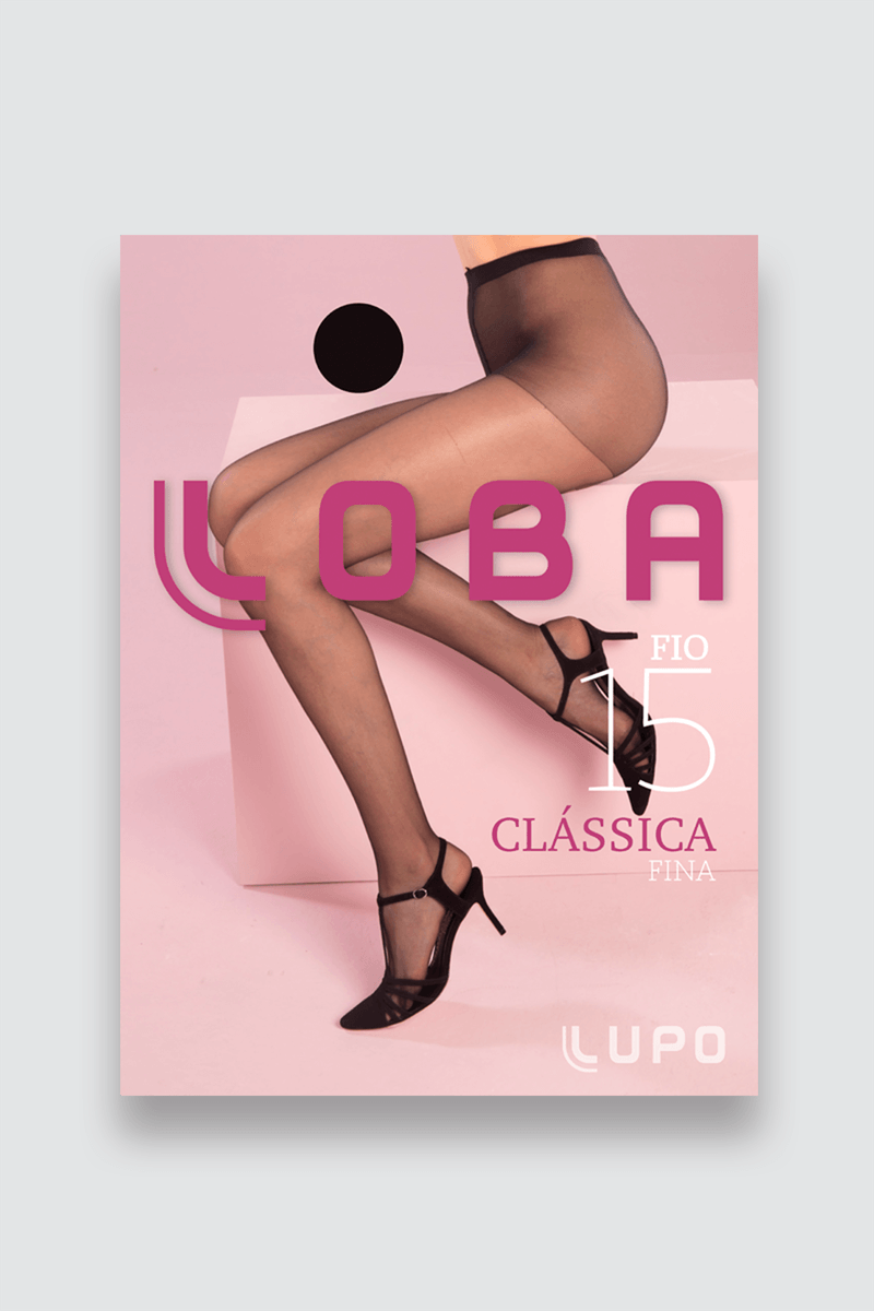Meia Calça Clássica Fio 15 Fina