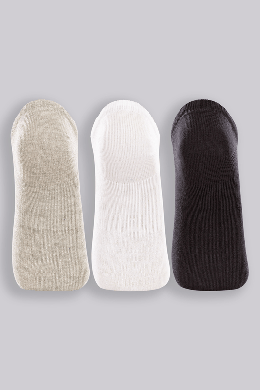 Kit Com 3 Pares de Meia Sapatilha