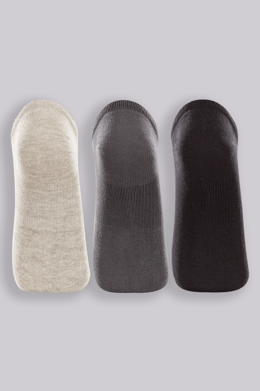 Kit Com 3 Pares de Meia Sapatilha