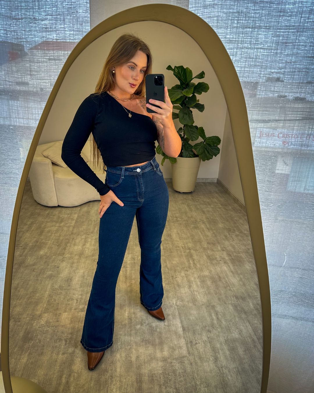 Calça Flare Super Lipo