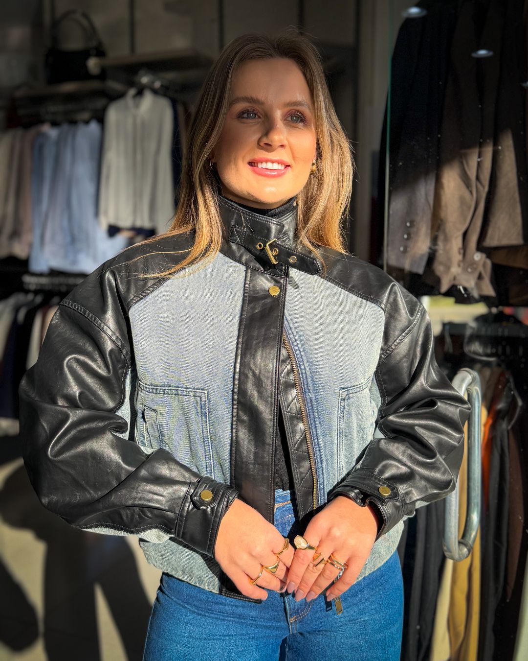Jaqueta Urban Rider Denim