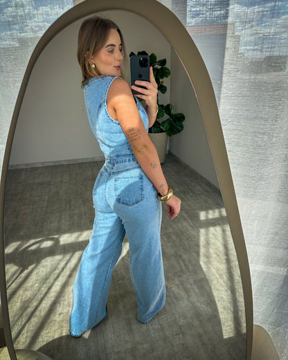 Calça Wide Leg NXO Extra