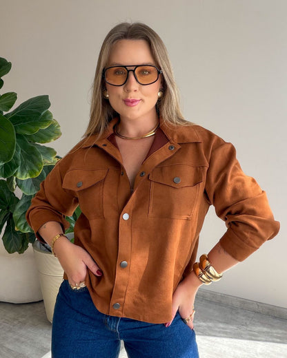 Camisa de Suede Beatriz