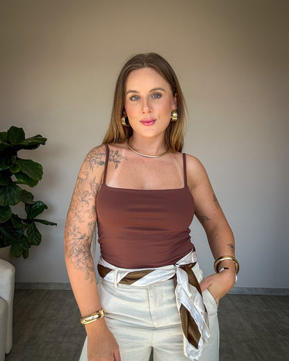 Blusa de Alcinha em Poliamida