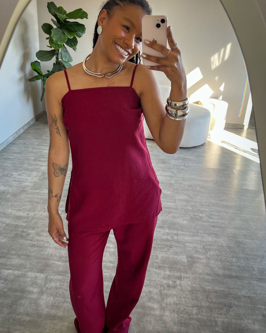 Conjunto Calça e Blusa Flora