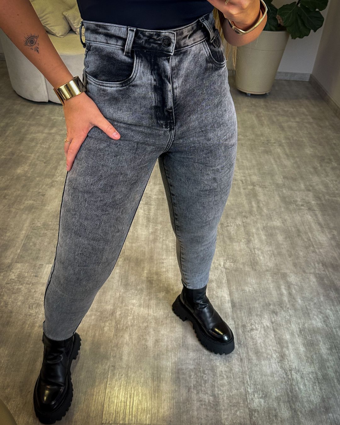 Calça Skinny Estonada