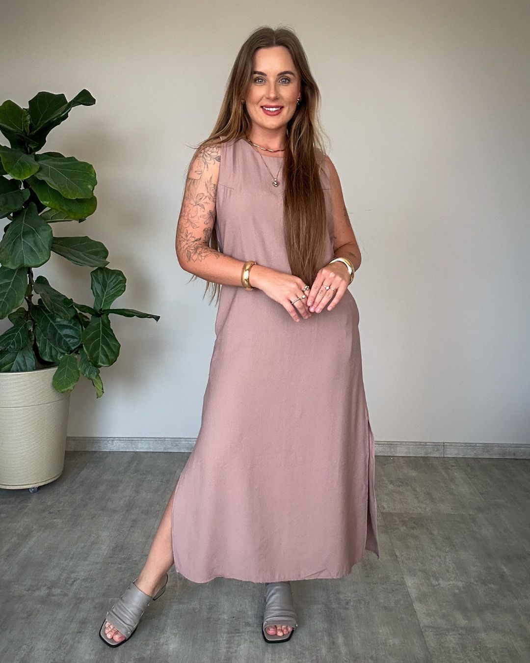 Vestido Regata em Alfaiataria