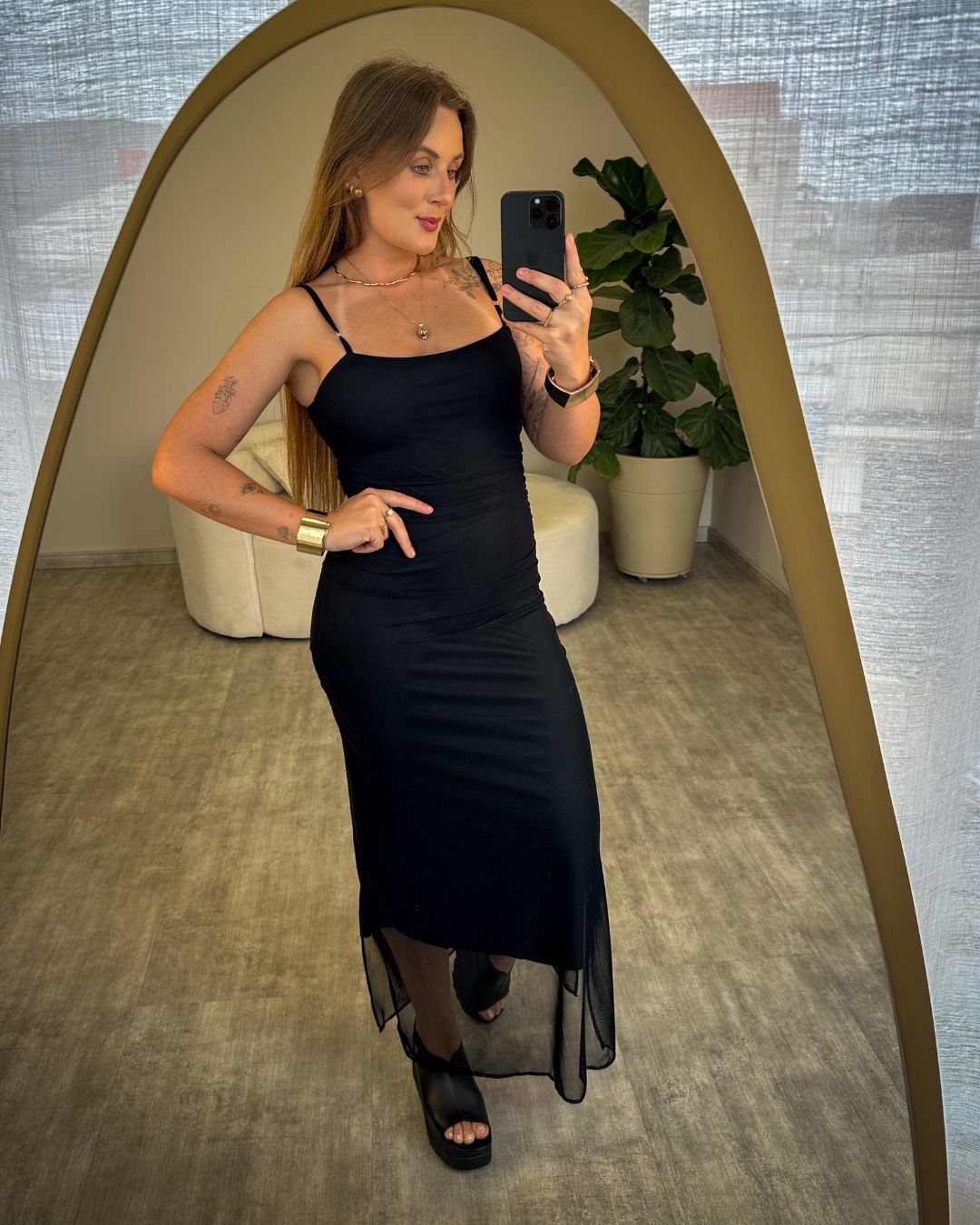 Vestido de Alcinha em Tule