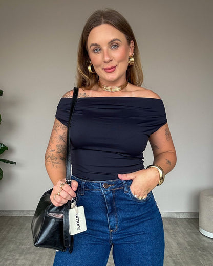 Blusa Regata em Poliamida Julia