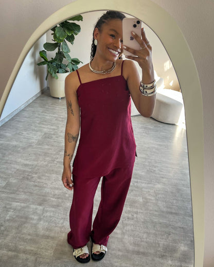 Conjunto Calça e Blusa Flora