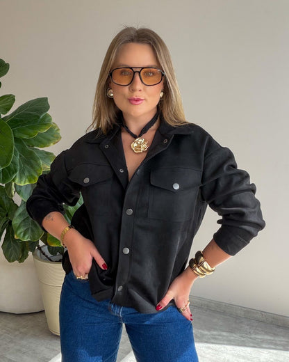 Camisa de Suede Beatriz