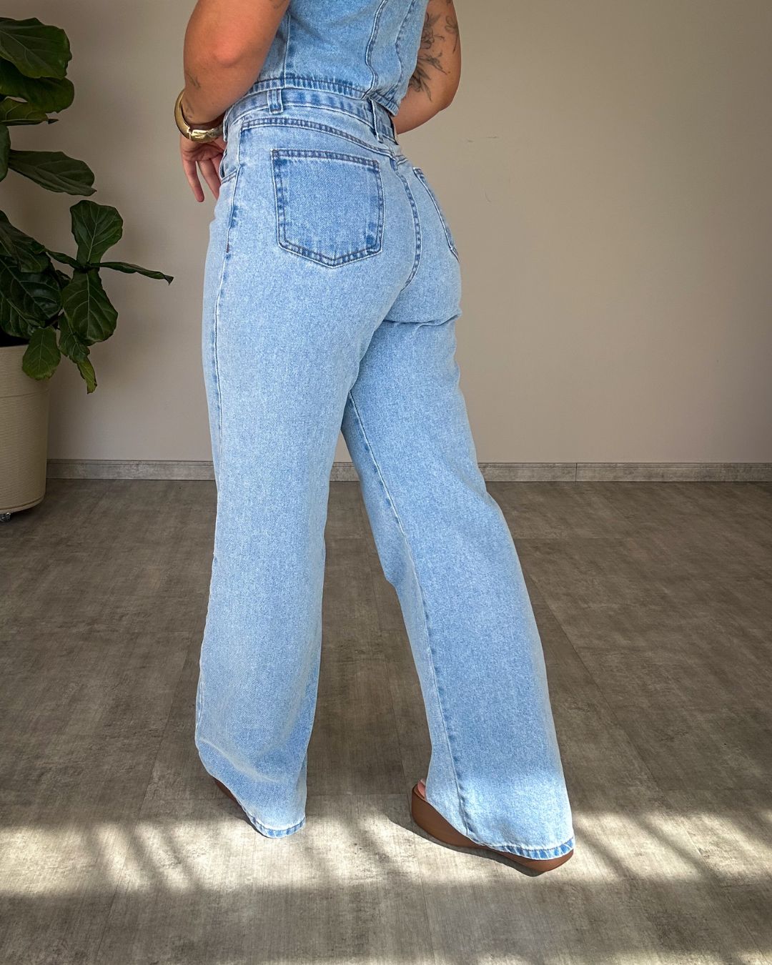 Calça Wide Leg NXO Extra