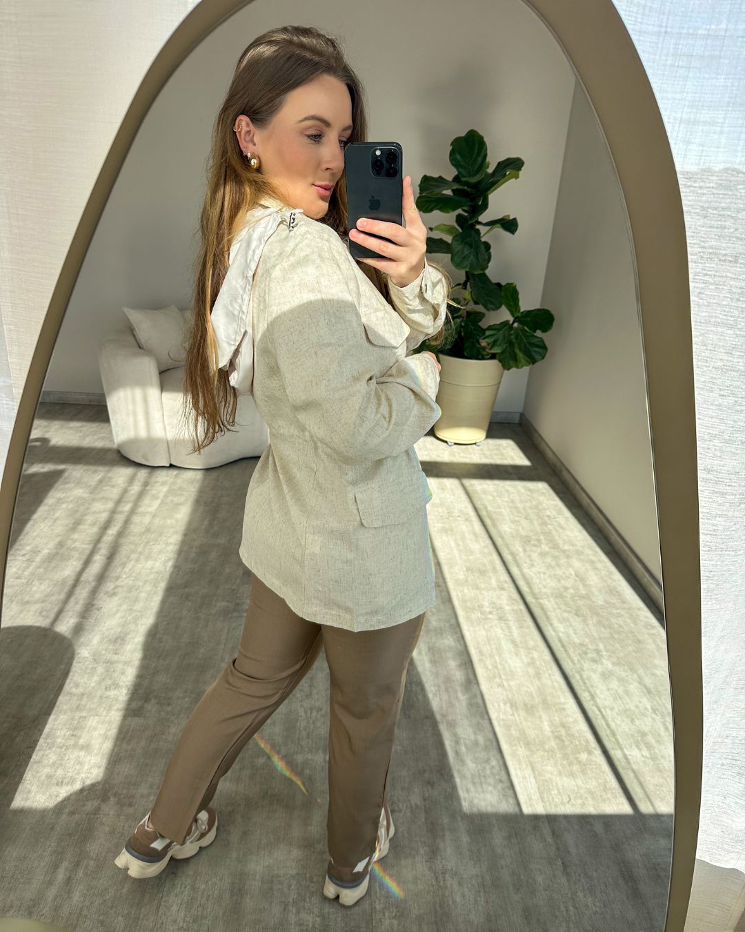 Parka em Linho Karine