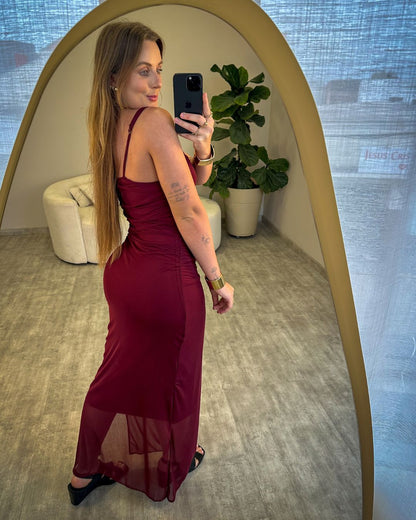 Vestido de Alcinha em Tule