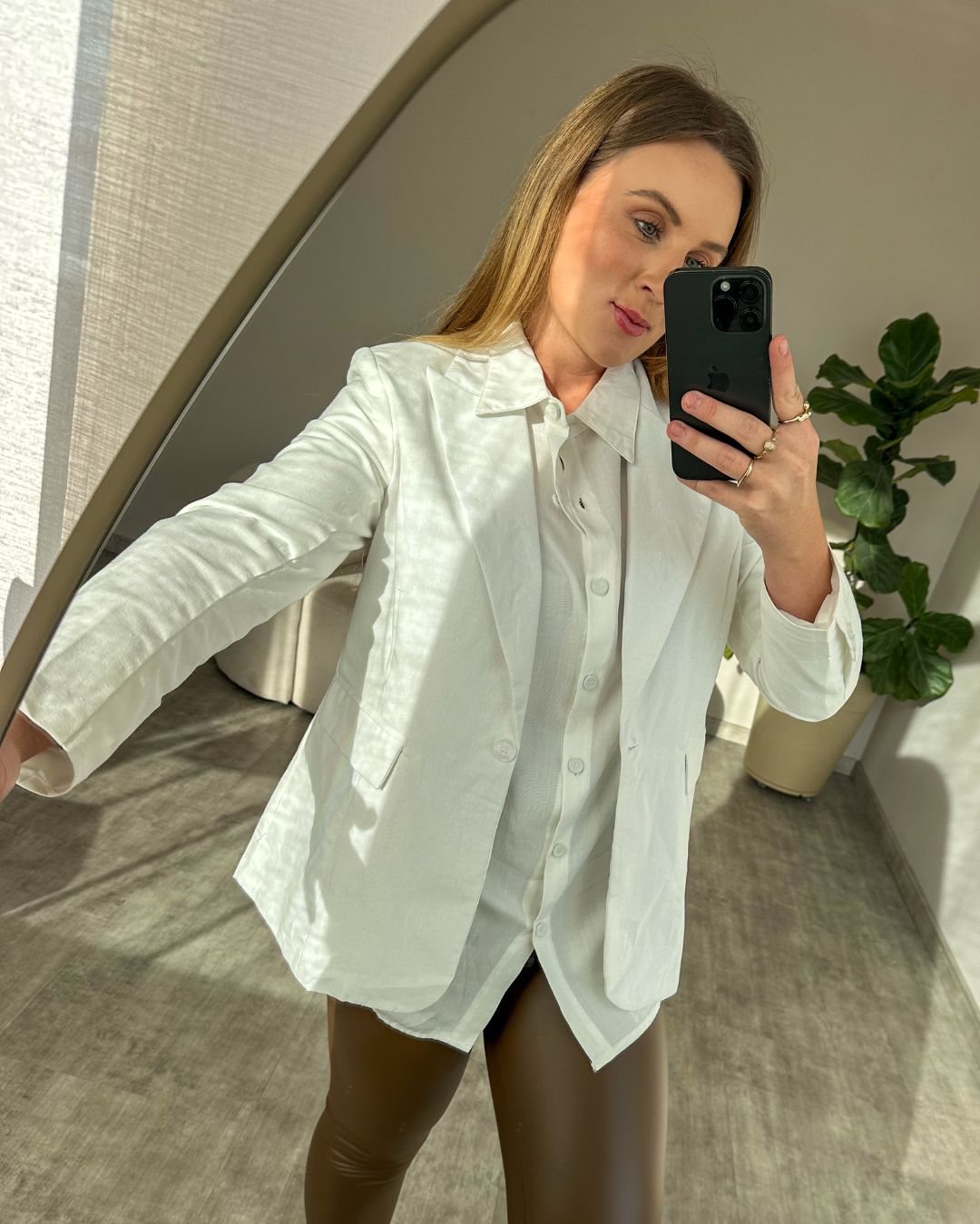 Blazer em Linho Juliana