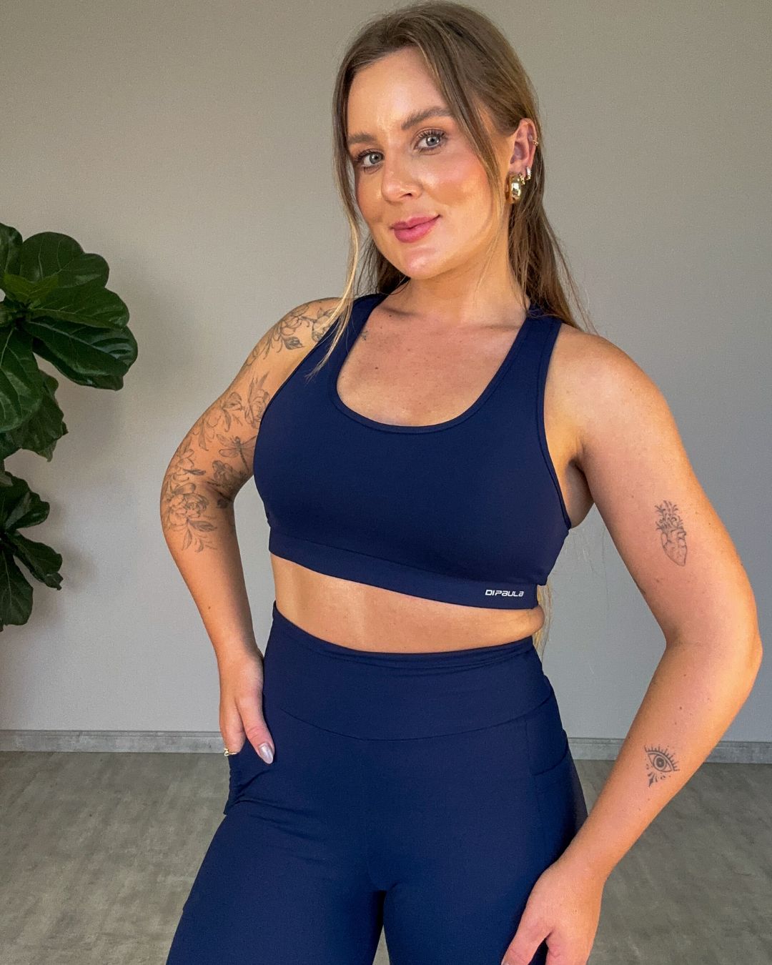 Top Fitness Nadador com Bojo Removível