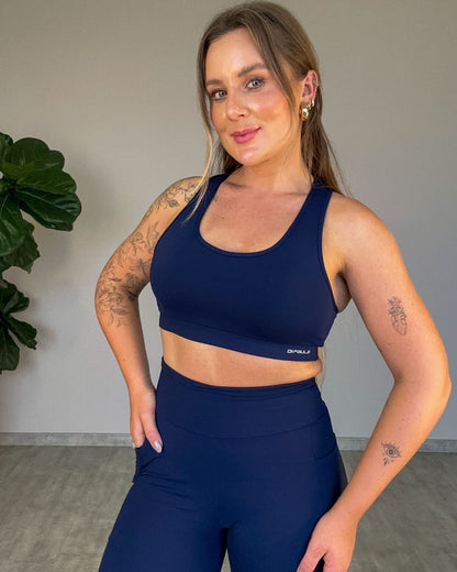 Top Fitness Nadador com Bojo Removível