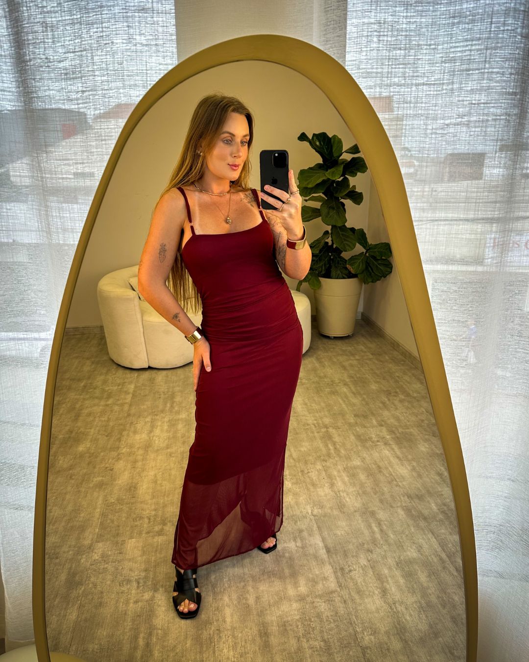 Vestido de Alcinha em Tule