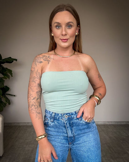 Top Faixa Tube Poliamida