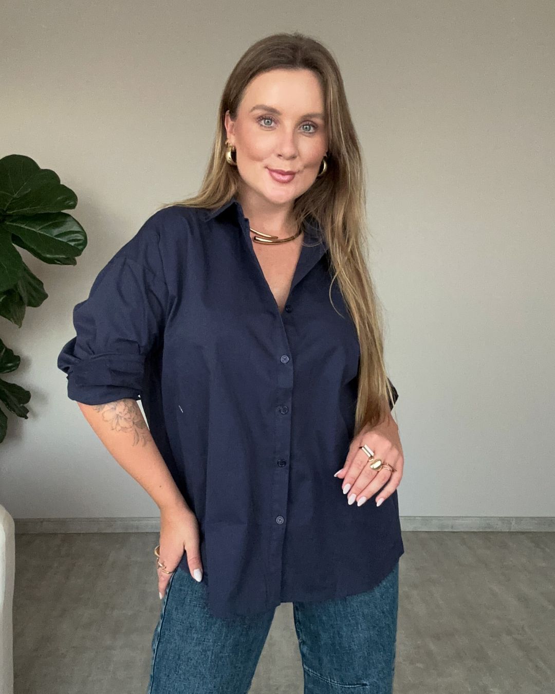 Camisa Oversized Atemporal