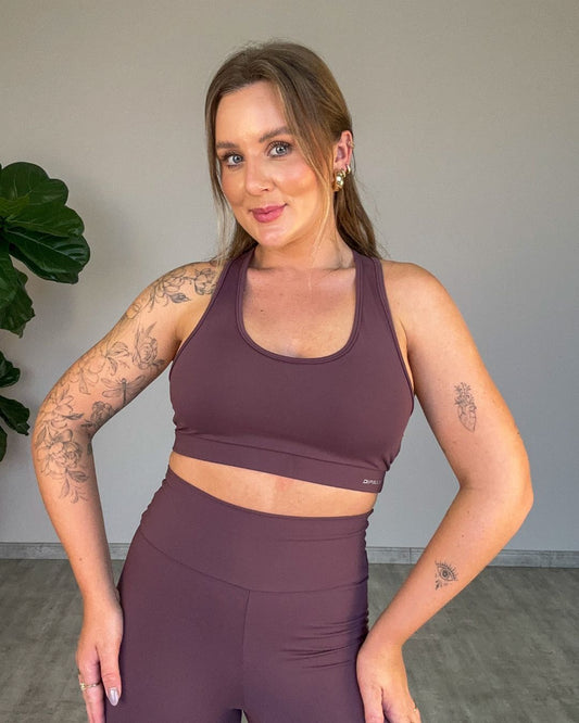 Top Fitness Nadador com Bojo Removível