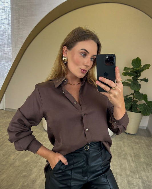 Camisa Manga Longa Cintia