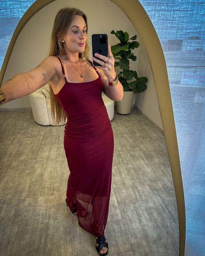 Vestido de Alcinha em Tule