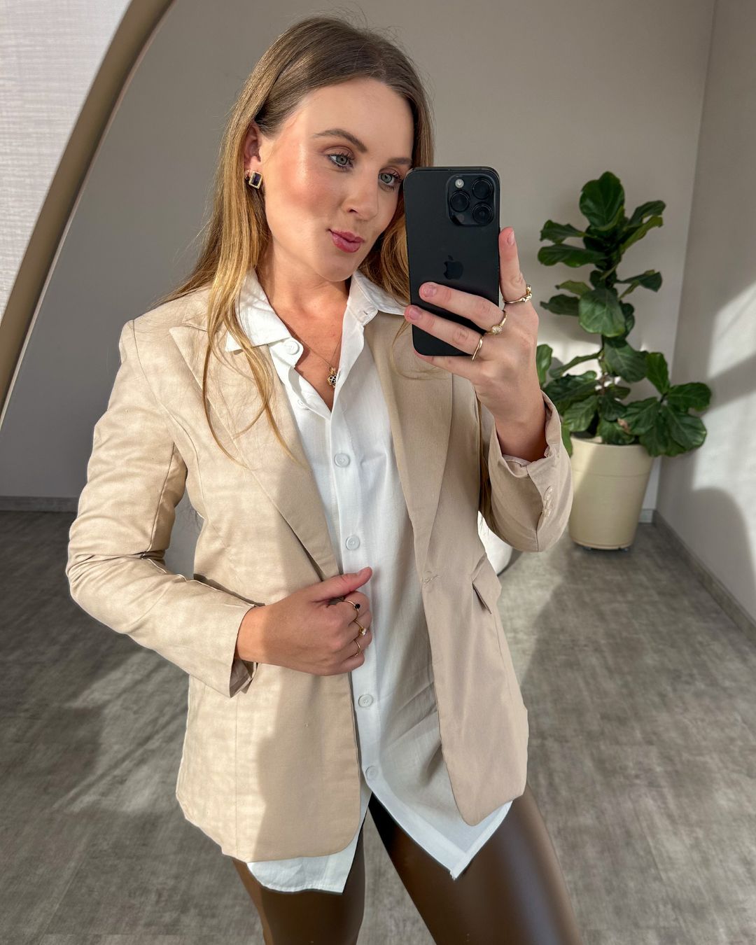 Blazer em Linho Juliana