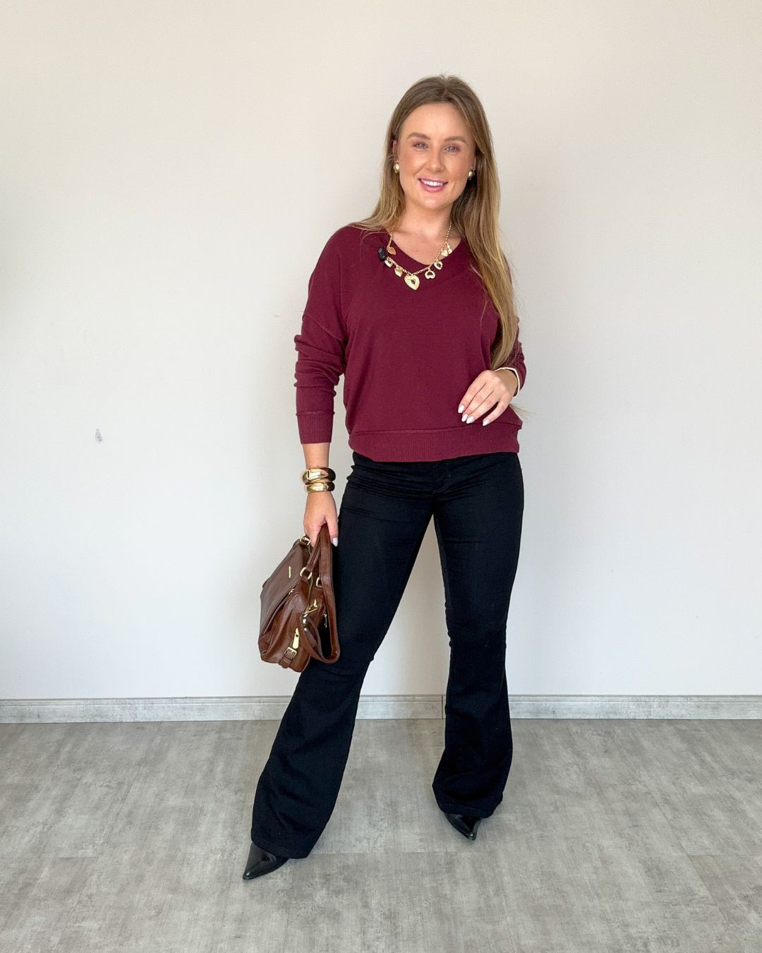 Calça Flare Preta Marta