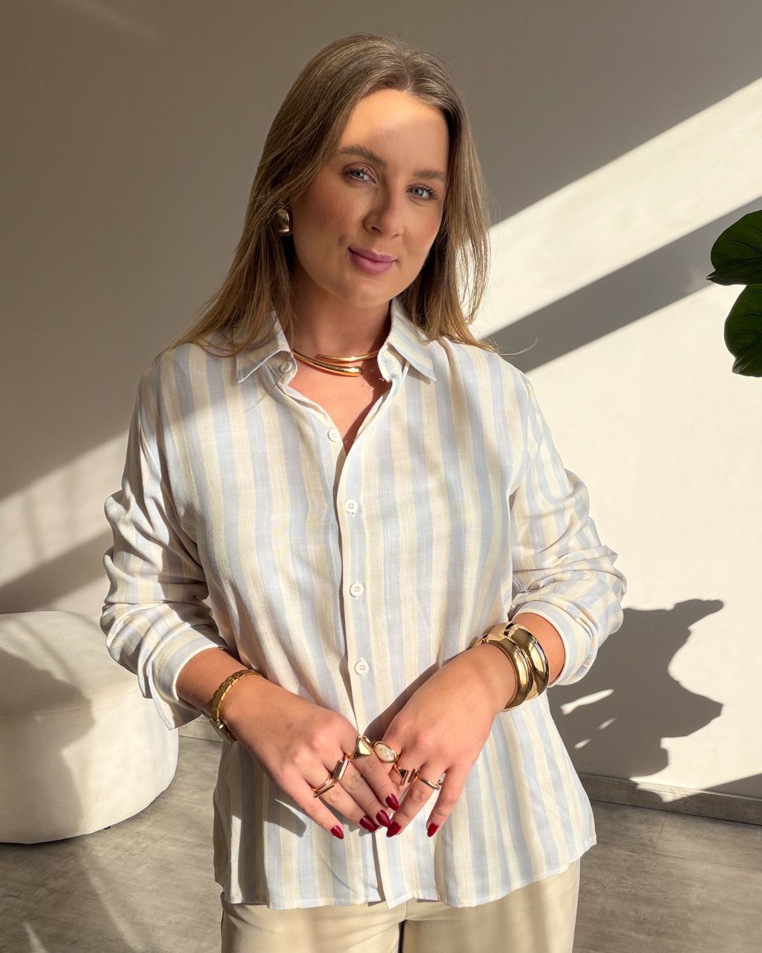 Camisa Listrada