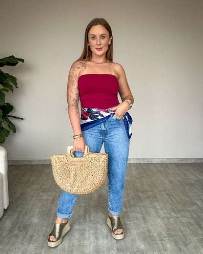 Top Faixa Tube Poliamida