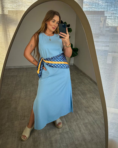 Vestido Regata em Alfaiataria