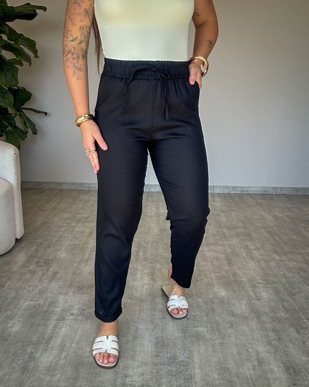 Calça de Linho