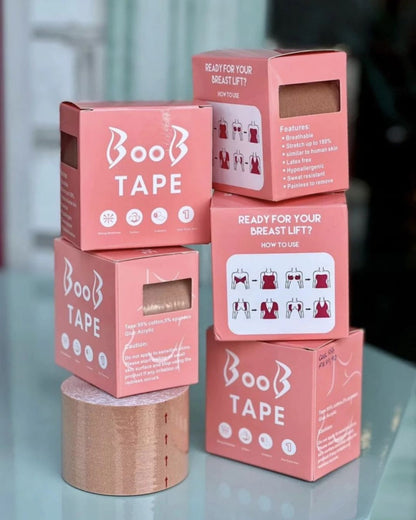 Boob Tape – Fita Adesiva para Sustentação dos Seios