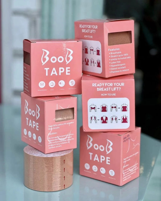Boob Tape – Fita Adesiva para Sustentação dos Seios