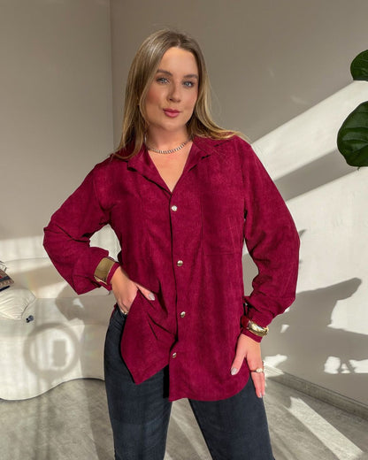 Camisa em Cotelê
