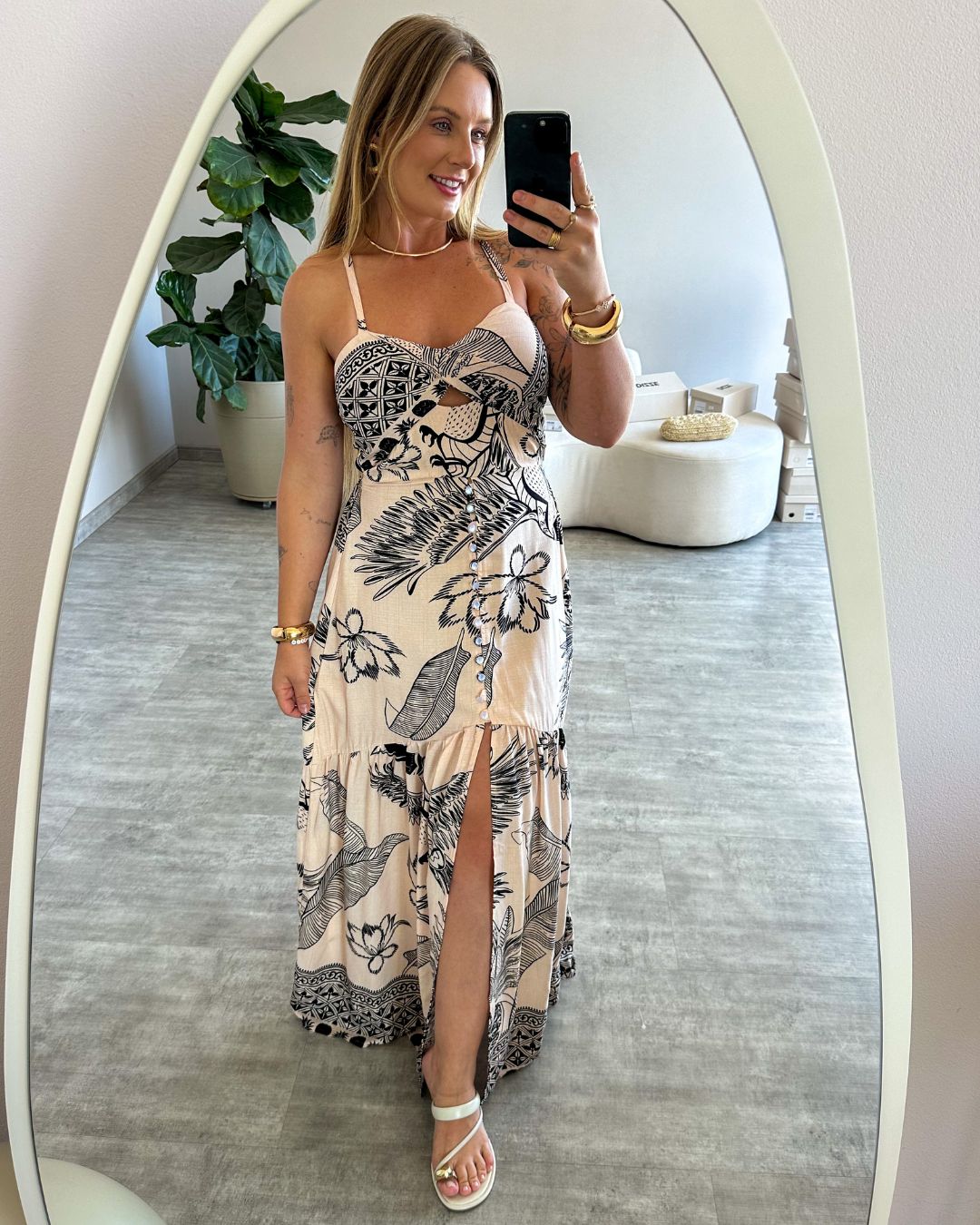 Vestido Longo Grécia