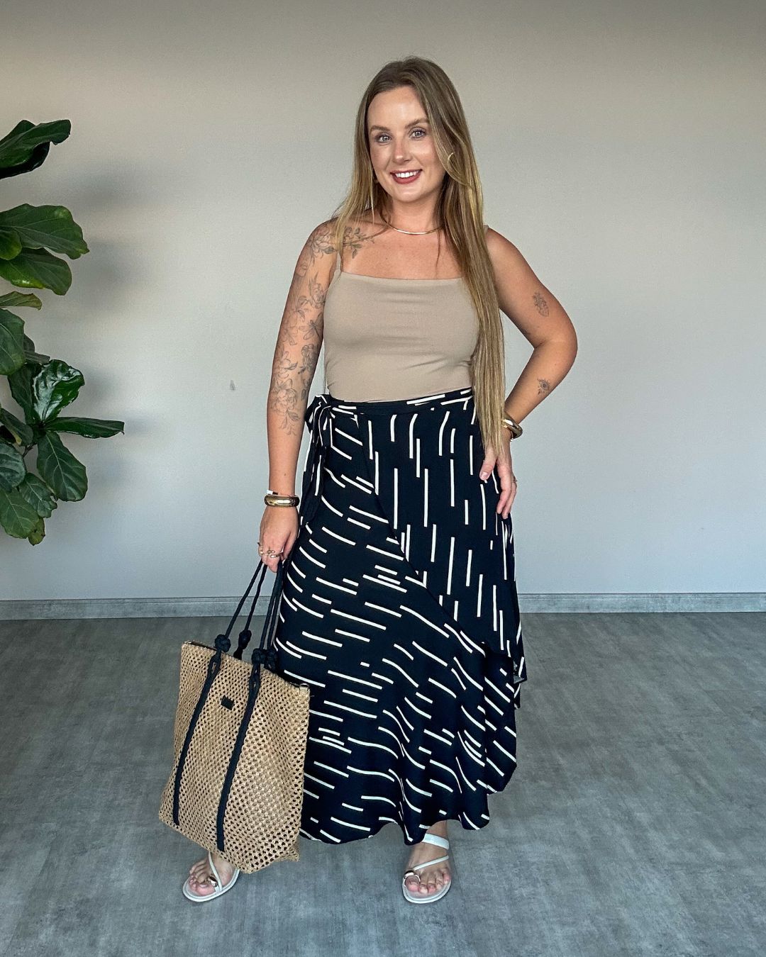 Saia Envelope Estampada