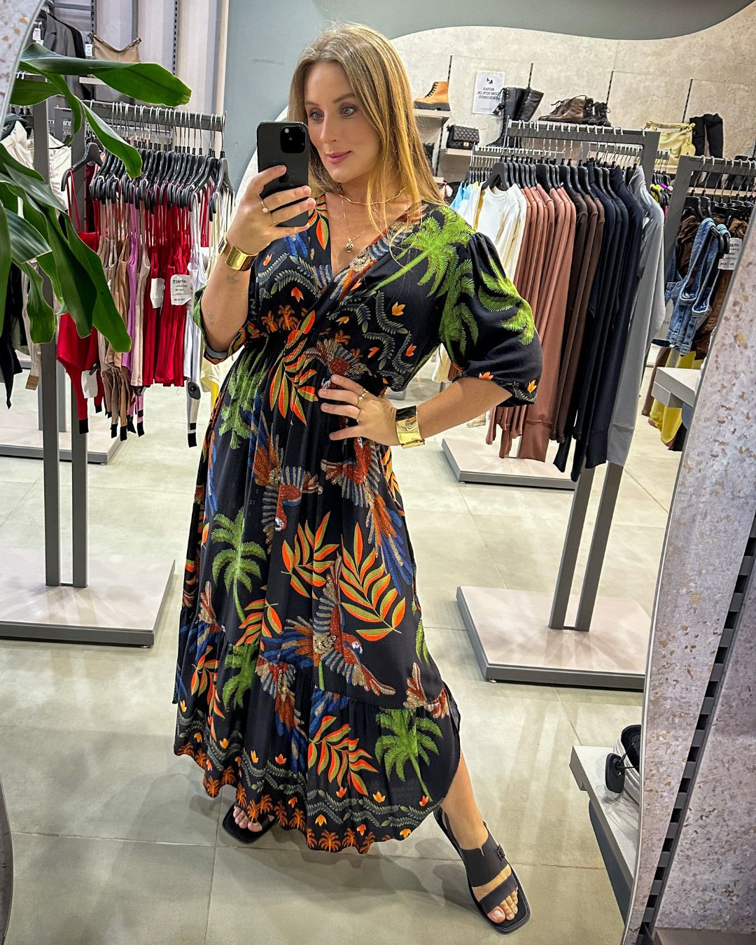 Vestido Estampado Sofia
