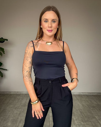 Body Poliamida de Alcinha Fina