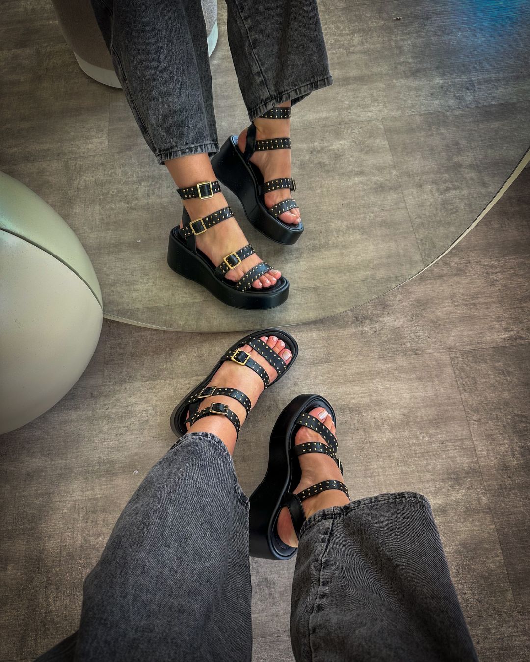 Sandália Plataforma Astrid