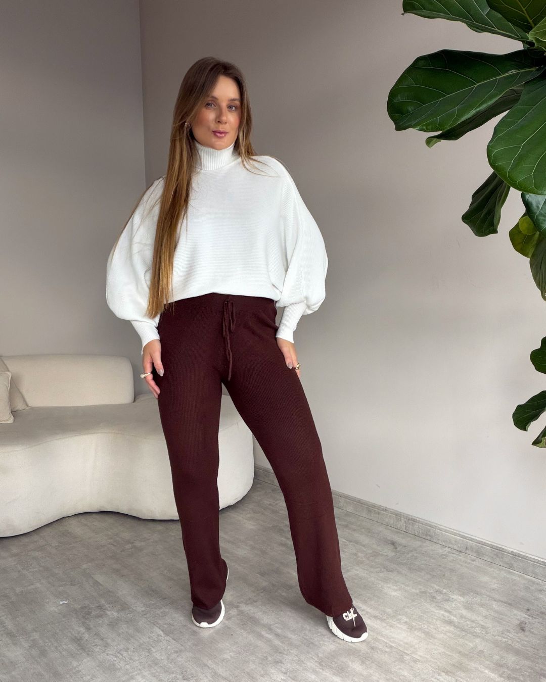 Calça Modal Canelada