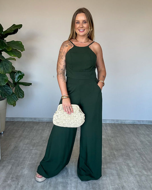 Conjunto Calça e Cropped Loren