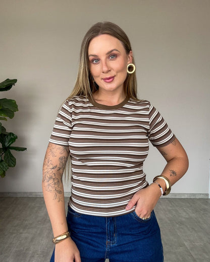 Blusa Ribana Listrada