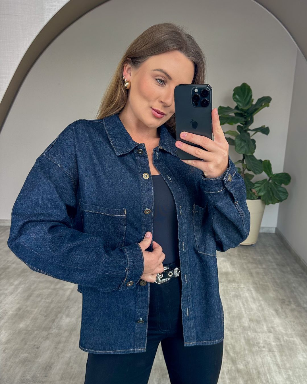 Jaqueta Jeans Carolina