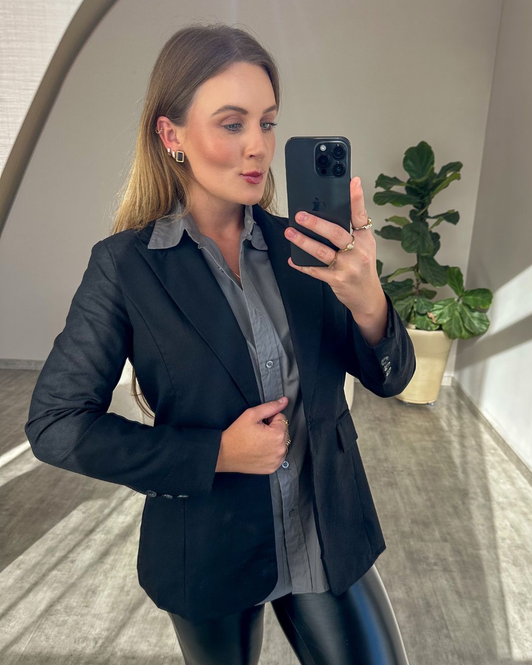 Blazer em Linho Juliana